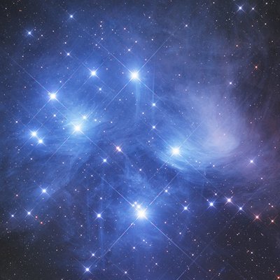 Sternenhaufen Plejaden M45 (c) Gerald Rhemann